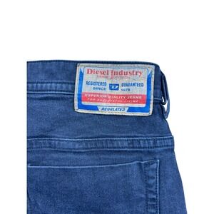 Diesel Thommer Slim Stretch Jeans Mens W34 Black Faded RM044 Denim Pants
